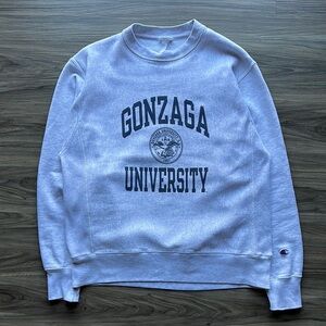 Vintage Champion Reverse Weave Gonzaga University Sweatshirt